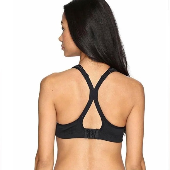 NEW Balance Womens Airy Racer - Psyche Sports Bra 34B Black - Picture 2 of 8